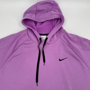 Nike Purple Hoodie with Black Logo